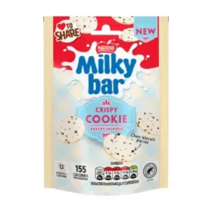 Nestle Milkybar Buttons Crispy Cookie Bag 11x86g