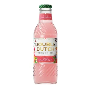Double Dutch Pink Grapefruit Mixer Bottles 24x 4pk x200ml