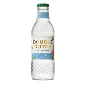 Double Dutch Skinny Tonic Mixer Bottles 24x 4pk x200ml