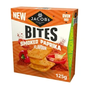 Jacobs Mature Smoked Paparika Bites 5x125g