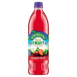 Robinsons Real Fruit Double Concentrated NAS Summer Fruits 12x1L