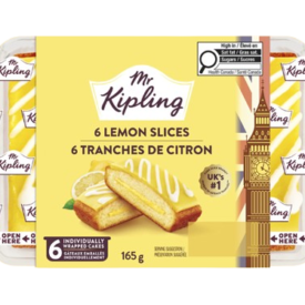 Mr Kipling Cake Slices Lemon 12x165g