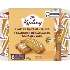 Mr Kipling Cake Slices Salted Caramel 12x165g