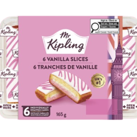 Mr Kipling Cake Slices Vanilla 12x165g