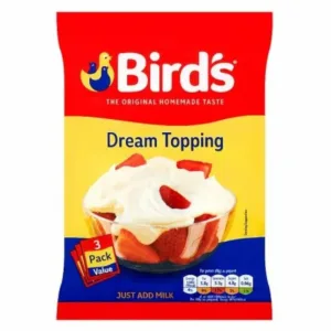 Birds Dream Topping Sachet 3pk 7x36g
