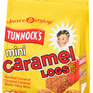 Tunnocks Mini Caramel Log Pouches 12x150g