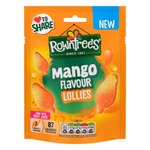 Rowntree Mango & Passionfruit Lollies 9x130g