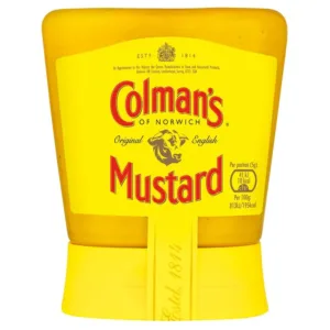 Colmans Mustard Squeezy 6x150g