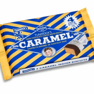 Tunnocks Caramel Wafers Dark 20x4pk