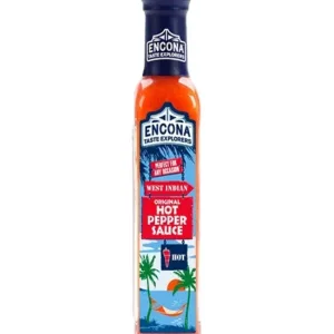 Encona West Indies Hot pepper Sauce 6x142ml