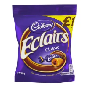Cadbury Chocolate Eclairs 10x130g