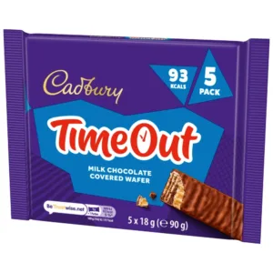 Cadbury Timeout Wafer Milk Chocolate 13x5pk